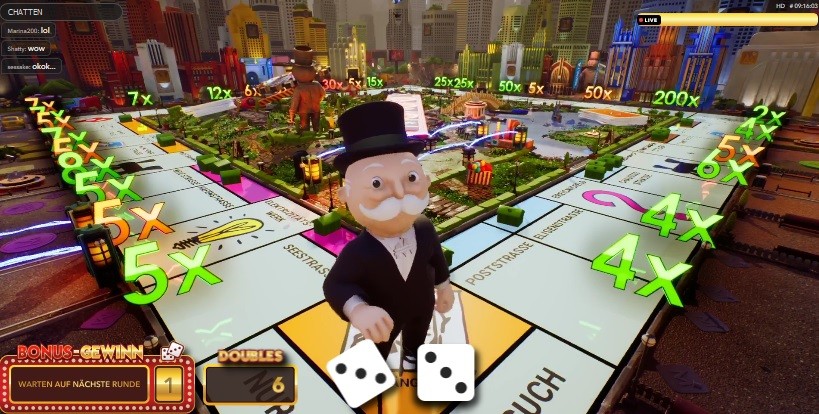Monopoly spielen im Internet