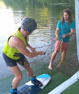 Wakeboarden