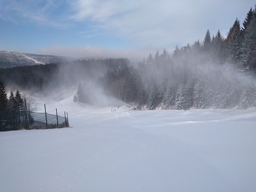 Schneeschuhwandern Oberösterreich am hochficht Schneeschuhtour