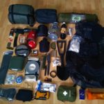 Notfallrucksack oder Camping Equipment