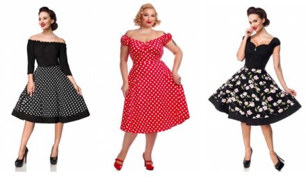 Rockabilly Kleider – 50er Jahre Mode für Frauen und Männer
