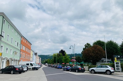 Donauradweg Aschach an der Donau Startpunkt