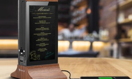 Double Touchscreen – Restaurant Cafe Gastro Tischaufsteller