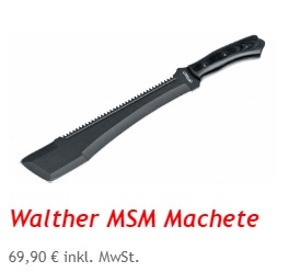 Walther MSM Machete
