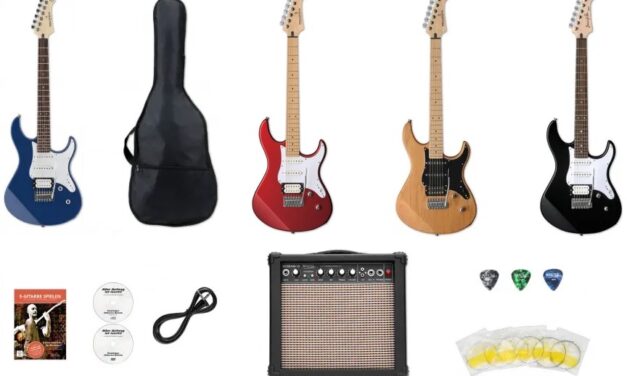 E-Gitarren Set für Anfänger und Fortgeschrittene – Yamaha Pacifica