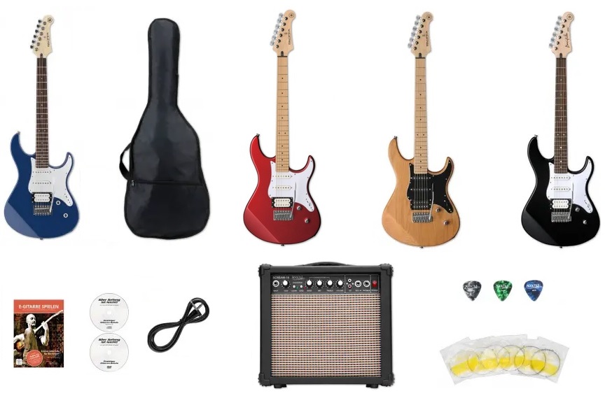 E-Gitarren Set für Anfänger und Fortgeschrittene – Yamaha Pacifica