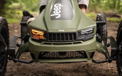 Offroad Gokart für Kinder mit Blinker + Outdoor Gelände Federung